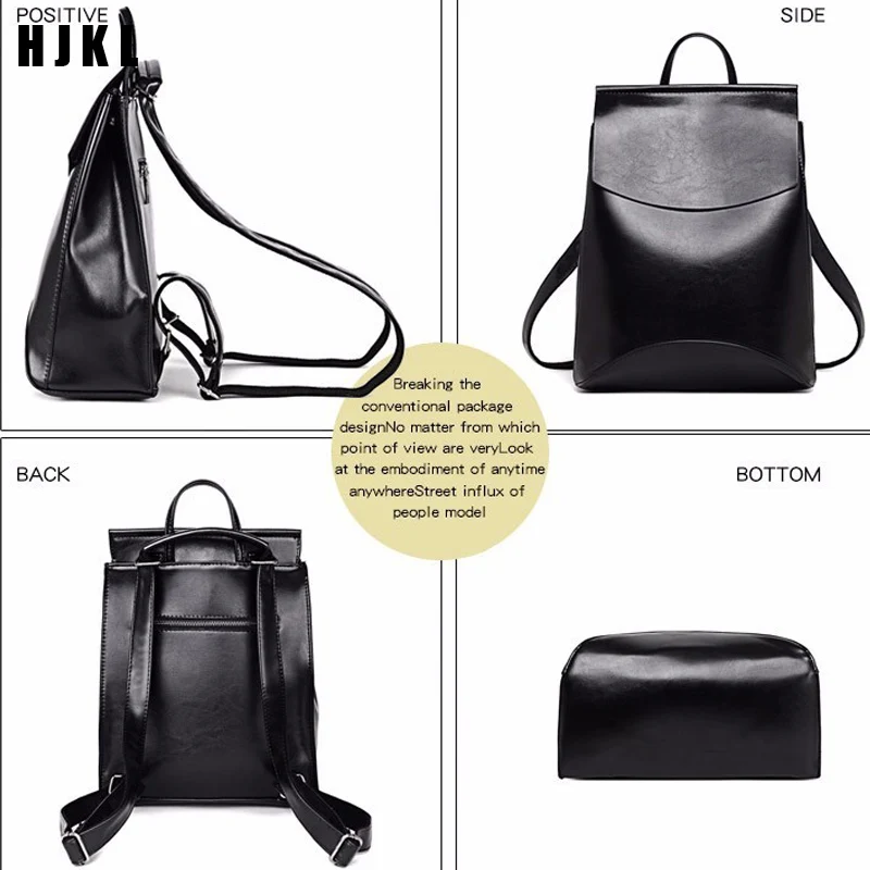 

Travel BackpackHigh Quality Youth Leather Backpacks for Teenage Girls Female School Shoulder Bag Bagpack Fashion Women Backpack