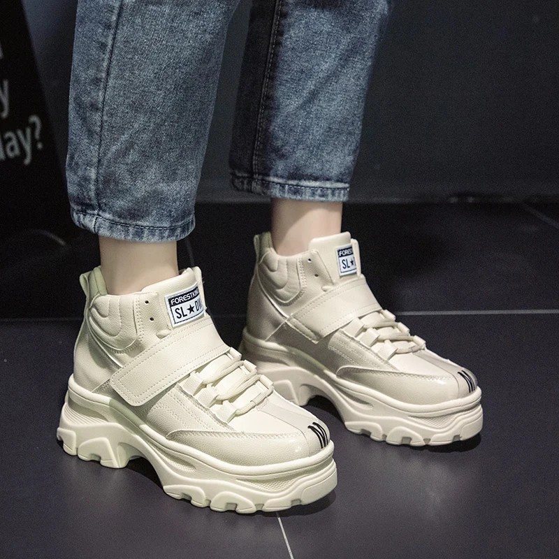 Сапоги Aphixta женские на платформе для увеличения роста водонепроницаемые