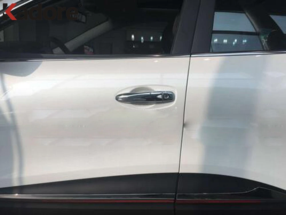 Для Renault Kadjar 2016 2017 2018 2019 ABS Хромированная боковая дверная ручка Защитная крышка