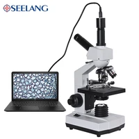 hd complex binocular microscope 1600x professional biological lab 7 inch lcd vga hdmi digital camera usb electronic eyepiece