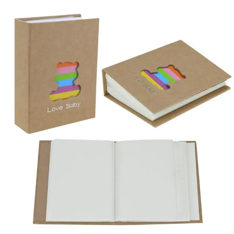 Фотоальбом с рисунками из мультфильмов 6 дюймов 100 карманов чехол для