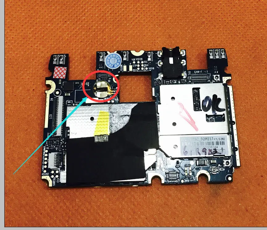 Б/у оригинальная материнская плата 4G ram+ 64G rom материнская плата для Blackview BV7000 Pro MT6750T Octa Core " FHD