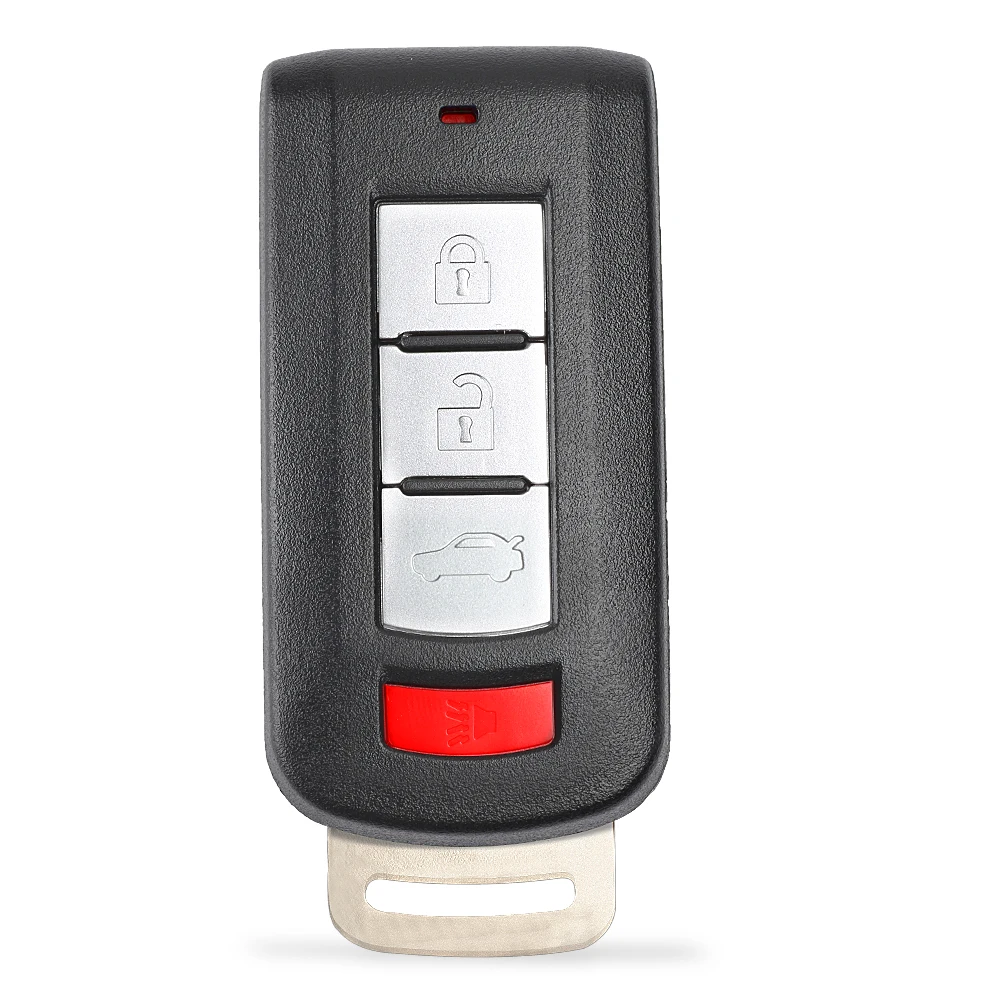 KEYECU умный дистанционный ключ 2+ 1B/3+ 1B 315 МГц для Mitsubishi Lancer Outlander 2008- OUC644M-KEY-N - Количество кнопок: 3 Button PANIC