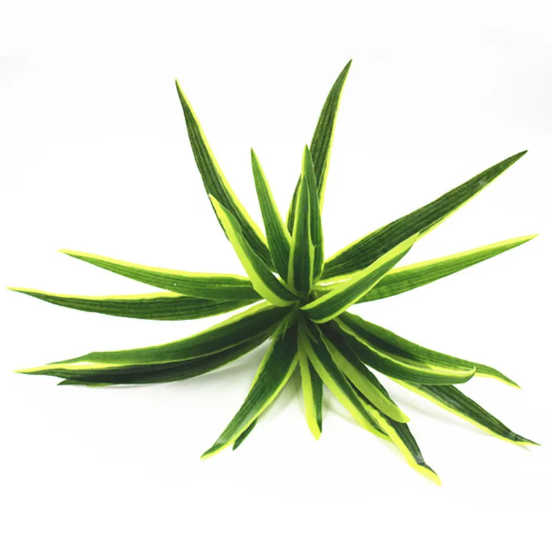 Искусственные растения 1 шт. ненастоящие цветы пластиковые хлорфитум для