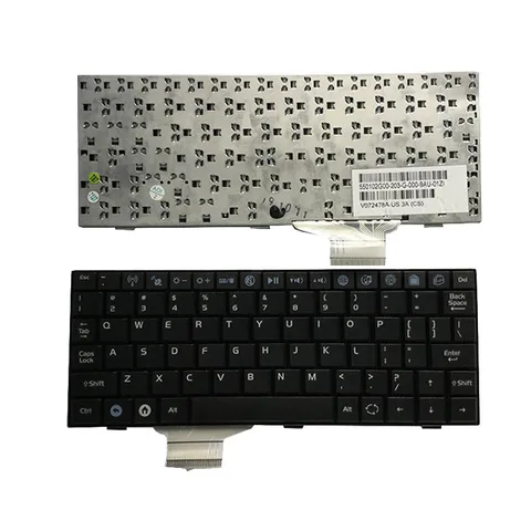 Английская клавиатура для ноутбука US для ASUS EEE PC EPC700 900 701 901 2G 4G 8G EPC 900HD, Черная