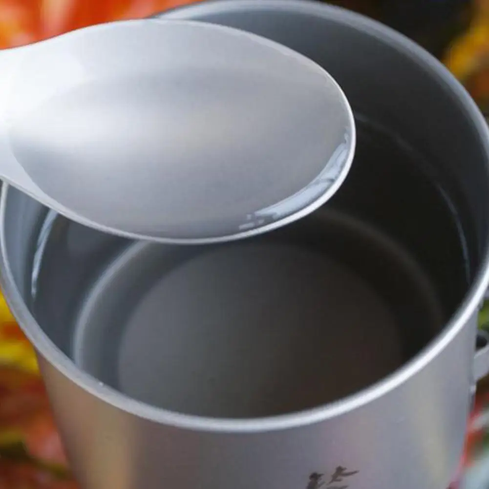 1 шт. открытый кемпинг стол для пикника Титан столовая ложка сплава легкий вилка