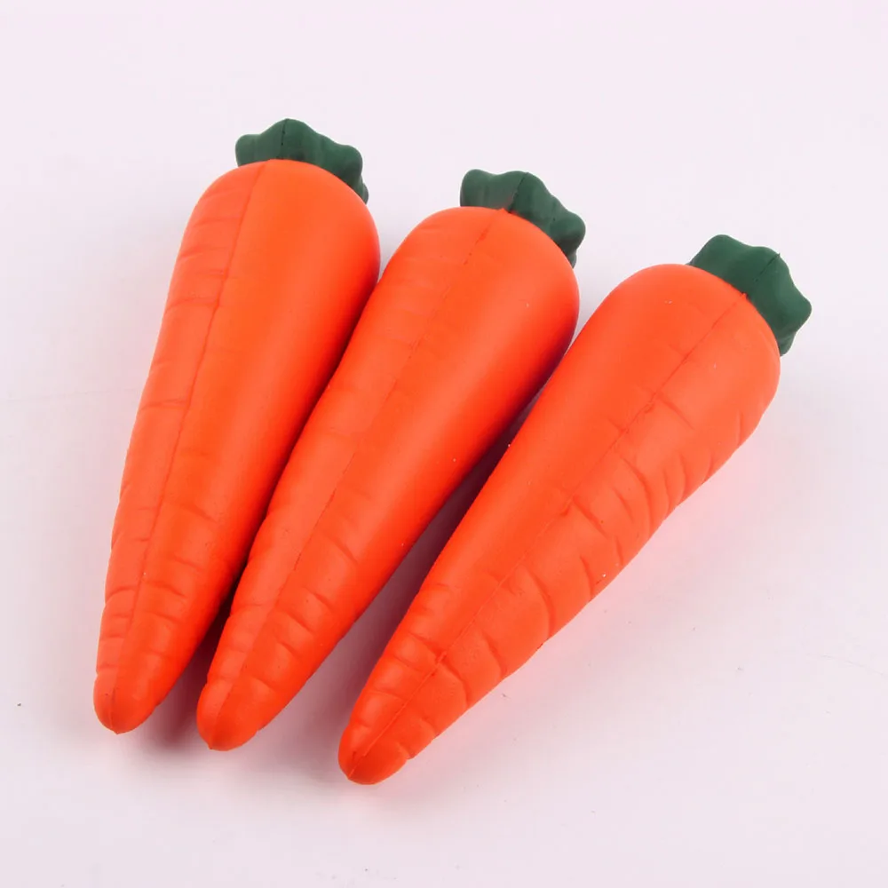 14 см Милая сжимаемая морковь имитация Подвески с ремешками для телефона Key