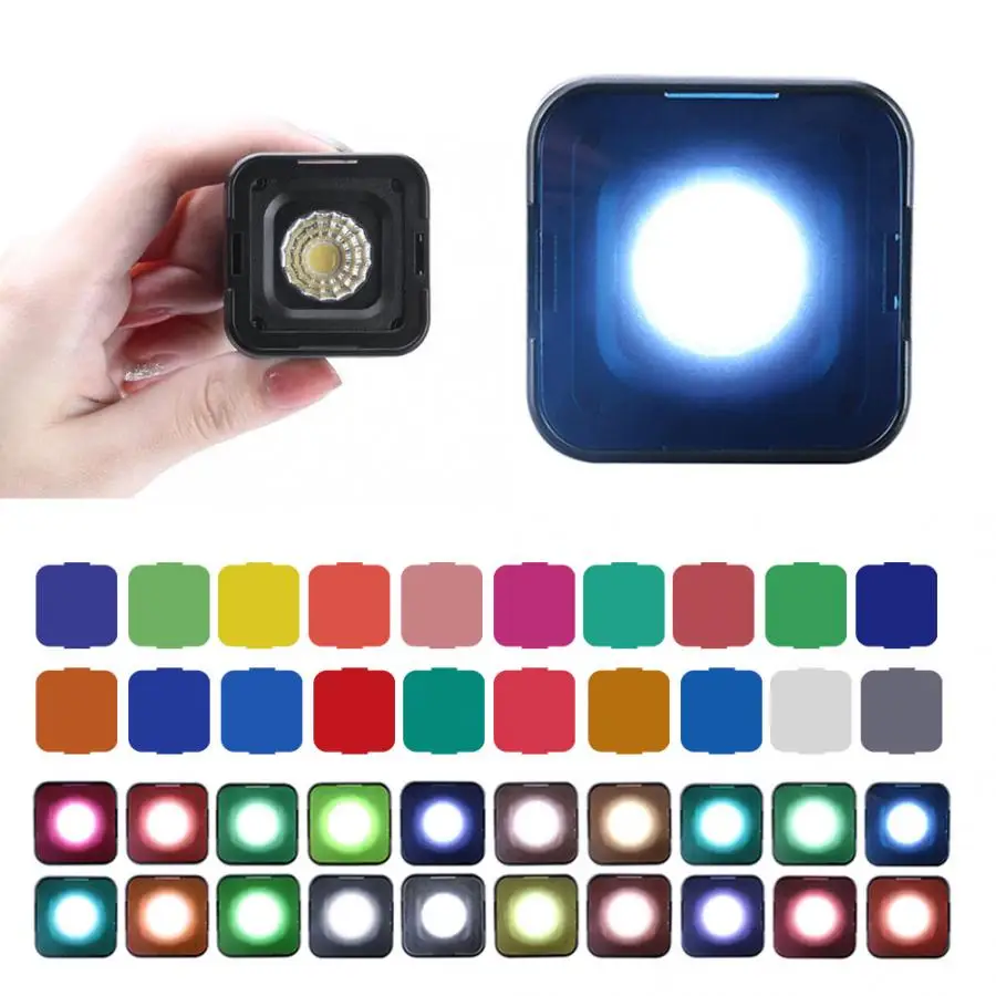 

Ulanzi Studio Light Senyar LED Video Light,L1 Pro Waterproof Mini LED Light IP67 10M Built-In Lithium Battery Photo Light