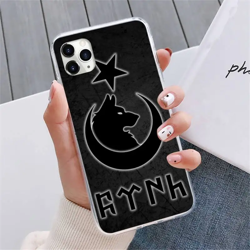 

turkey turkish flag wolf Accessories Phone Case For iphone 12 5 5s 5c se 6 6s 7 8 plus x xs xr 11 pro max mini