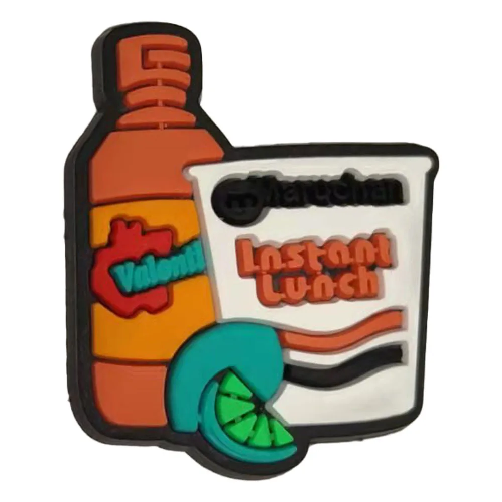 Одиночная распродажа 1 шт. Симпатичные Подвески для обуви из ПВХ напитков Fabulosa