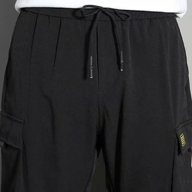 

casual pants men High-street spring/autumn 2021 new deep-fried street pants ruffian pants cargo pants