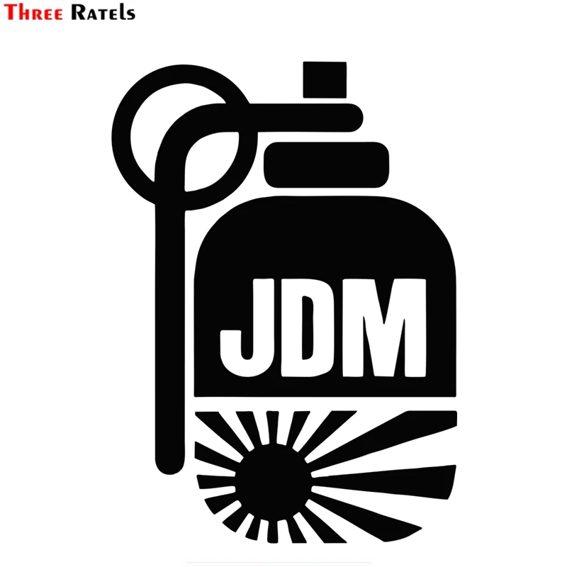 

Three Ratels FTZ-164# 15x20.8cm Car Sticker Vinyl Decal Styling Motorcycle Laptop Bomb JDM Accessories