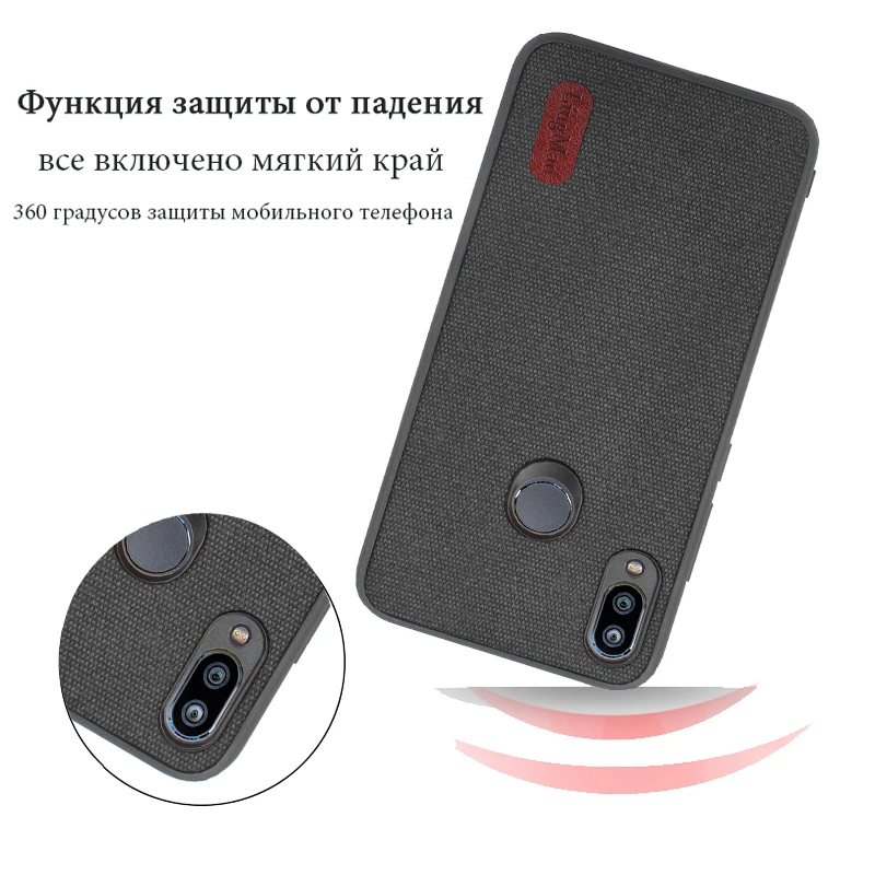 Задняя крышка для Xiaomi Redmi Note 8 чехол телефона зеркальная силиконовая ткань redmi note с