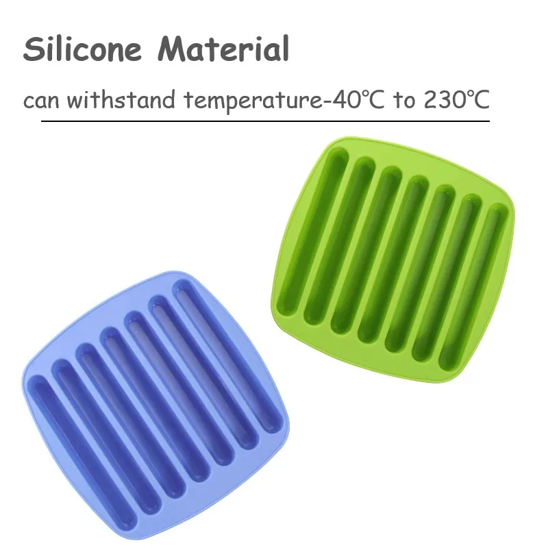 DIY Silicone Ice Tray Mold Worst Maker Mould Siliconen Ham Hot Dog Making Schimmel Huishoudelijke Worstjes Cake Bakken Mallen | Дом и сад