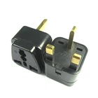Новинка 250 в 13 А медь Индия Россия Немецкий французский США ЕС Австралия в Великобританию Сингапур Малайзия Заземленный Тип G настенная вилка переходник розетка