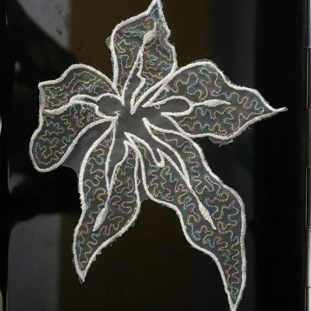 

DIY fashion wedding dress appliques Patches for clothing Embroidery lace patches for bags decorative parches applique