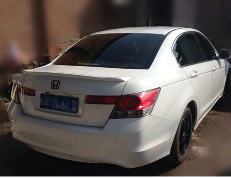 Пригодный для Honda Accord спойлер 2008 2009 2010 2011 2012 2013 автомобиль ABS пластик Неокрашенный