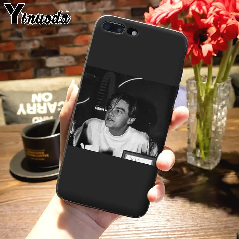 12 Yinuoda Leonardo DiCaprio young Super Star Топ детальный чехол для телефона для iPhone 7plus 6S 7 8 8Plus X xs max xr 5S 11pro чехол - Цвет: 12