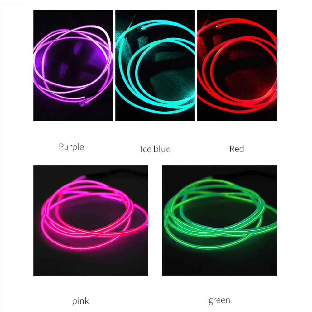 

Colorful Cold Light Decorative Lamp For XiaoMi M365 Ninebot Electric Scooter Modification Warning Light Luminous Lamp Flashing