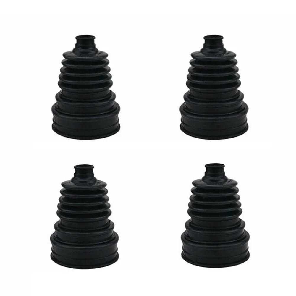 

4Pcs Universal Car CV Joint Boot Silicone Constant-velocity Dusts Cover Drive Shaft CV Boot Joint Cover