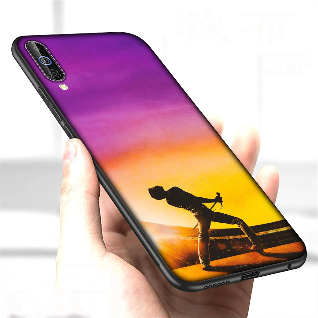 IYICAO Queen Freddie Mercury Soft Silicone Case for Samsung Galaxy A70 A50 A60 A40 A30 A20 A10 M10 M20 M30 M40 A20E Black Cover | Мобильные