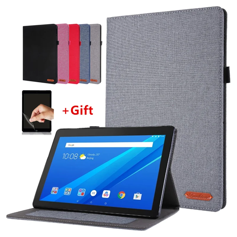 

Flip Funda For Huawei Matepad 11 Case 2021 Tablet Cowboy Cloth Soft TPU Shell For Matepad 11 2021 10.95 inch Cover Etui + Pen