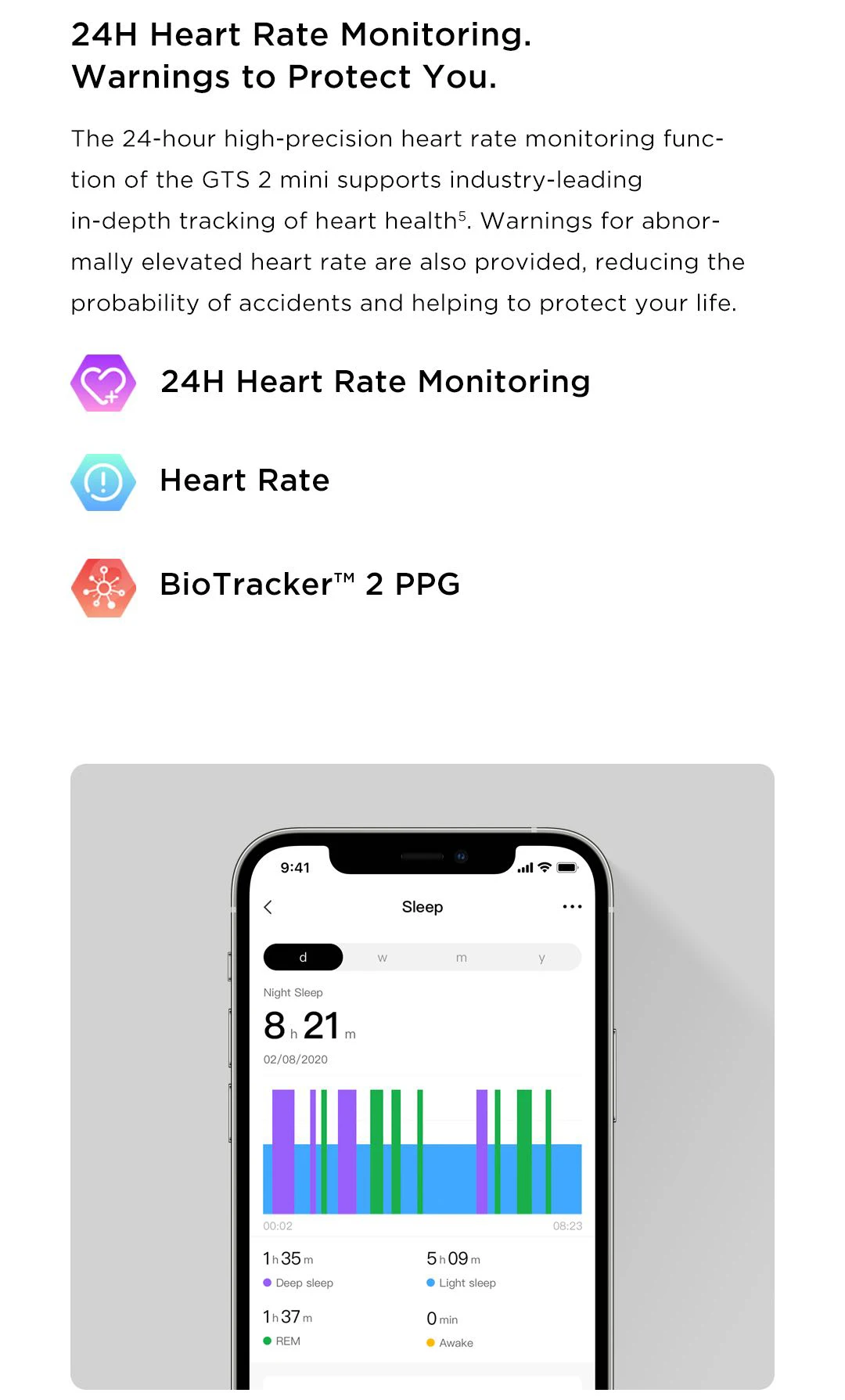 Versão global amazfit gts 2 mini gps