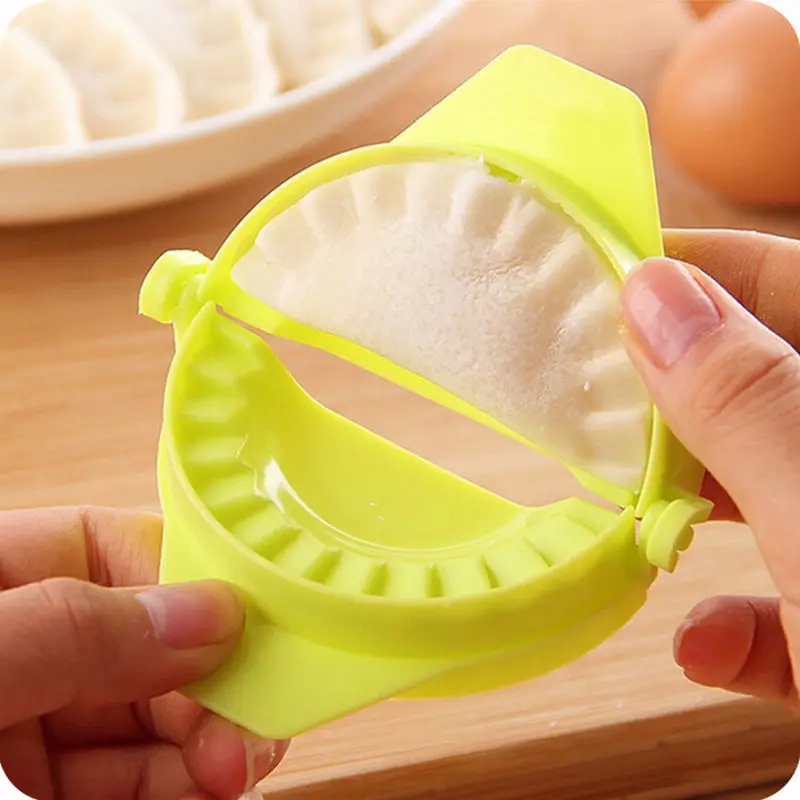 

Dumplings Tool Fashion Kitchen Useful Easy Dumpling Tools DIY Convenient Dumpling Maker Device DIY Mold Gadgets Random Color Hot