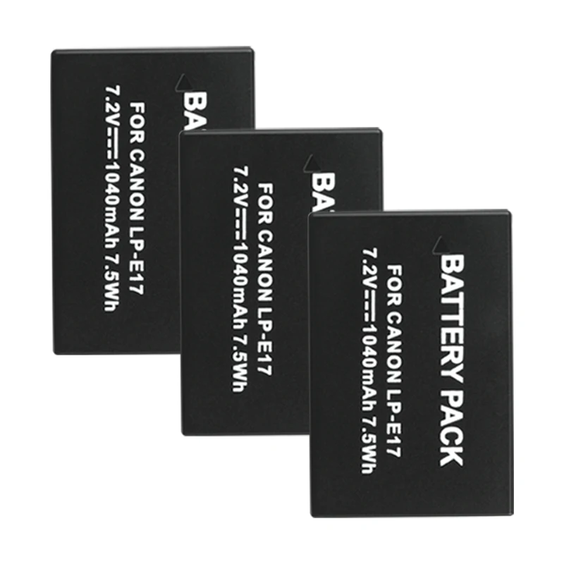 LP-E17 LP E17 Battery for Canon EOS M3 M6 T6i T6s 750D 760D 200D 800D 8000D Kiss X8i Camera Batteries Charger | Электроника