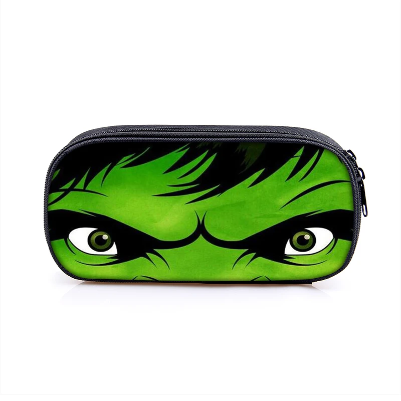 1pc pencil bags 17 дюймов Бэтмен Халк рюкзаки детские школьные сумки рюкзак для девочек-подростков сумка для книг мужской женский рюкзак - Цвет: 1pc pencil bags
