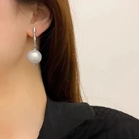 small luminous hip hop earrings new pearl earrings for women