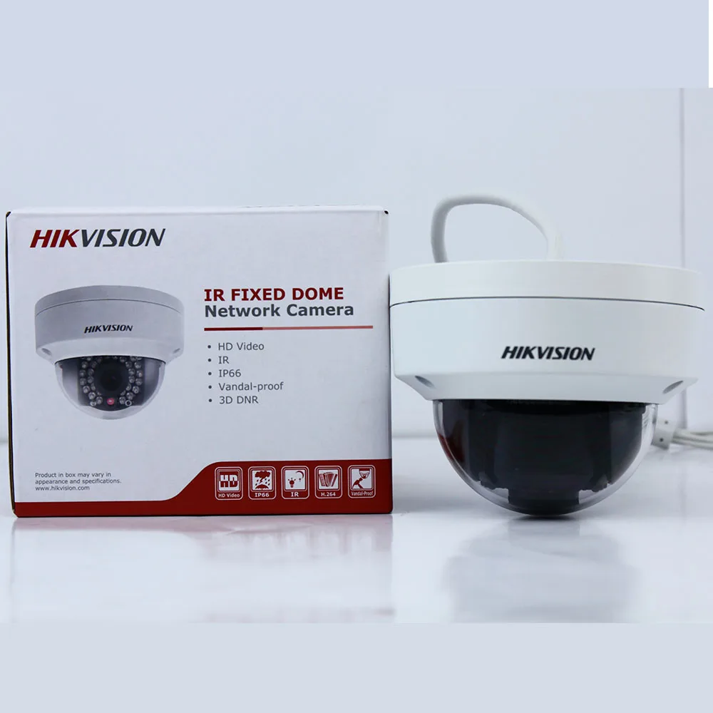 Hikvision английская версия DS-2CD2142FWD-I 4MP IP корпус купольная камера видеонаблюдения 1080P POE безопасности дешевые IPC открытый обновляемый ONVIF