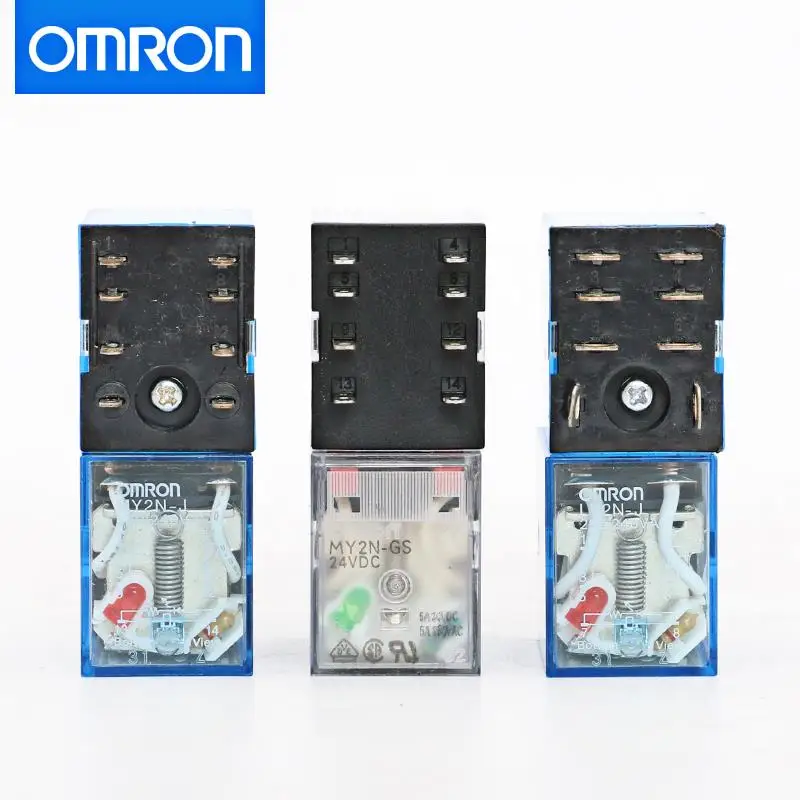 Omron промежуточное реле фотолампа 12 В постоянного тока 24 В/12 переменного 36 110 220 380 в