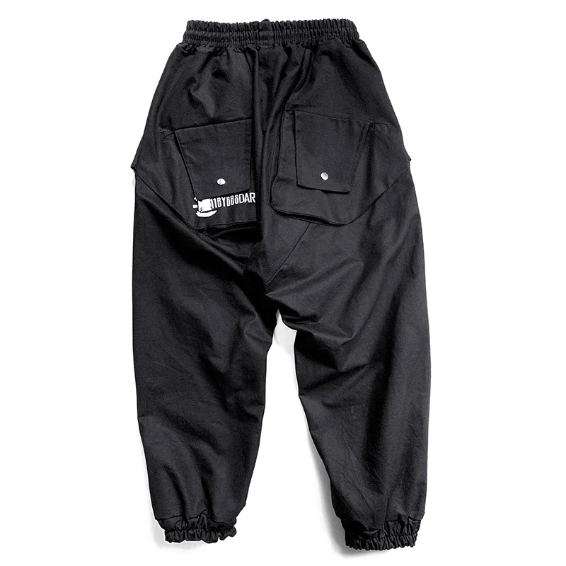 

11 BYBB'S DARK 2020 Tactical Cargo Pant Men Streetwear Sweatpants Loose Mens Joggers Hip Hop Pencil Pants Multi-pocket BB019
