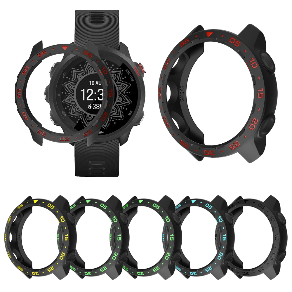Силиконовый чехол для смарт часов Garmin Forerunner 245 / м|Часы Чехлы| |