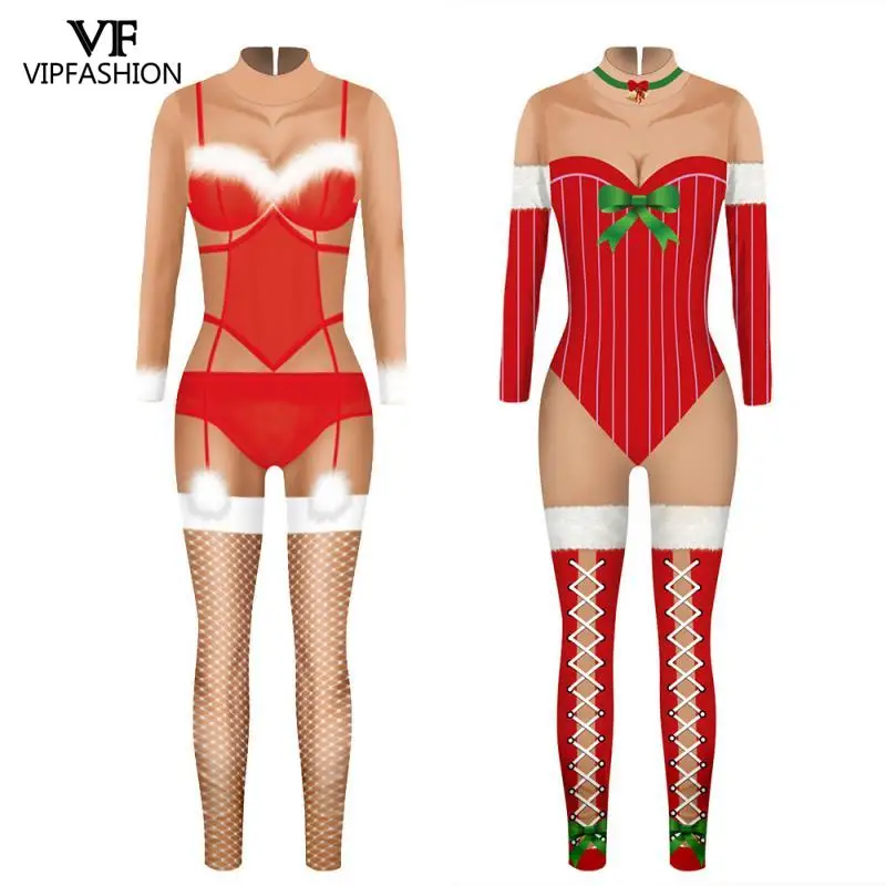 Модный сексуальный женский Рождественский костюм VIP костюмы для косплея
