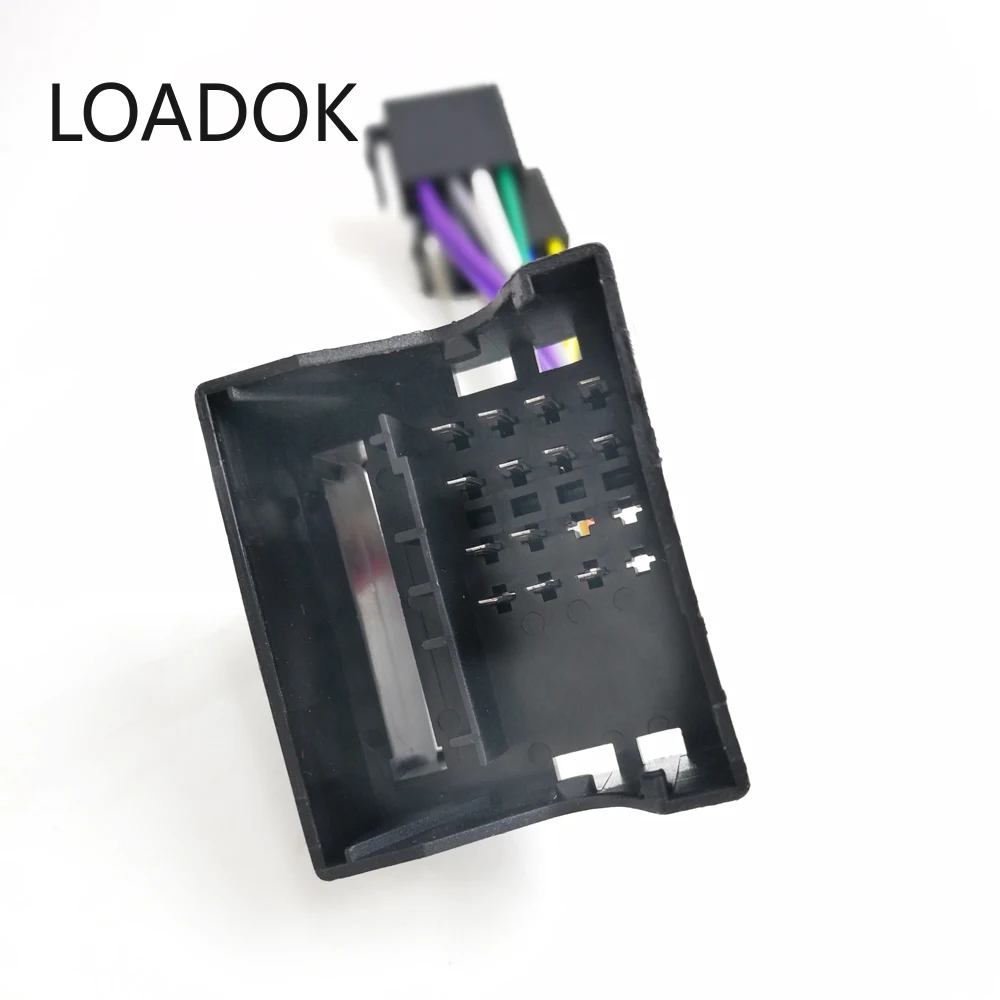 Автомобильный радиоприемник переходник с разъемом ISO провод стереопровод разъем