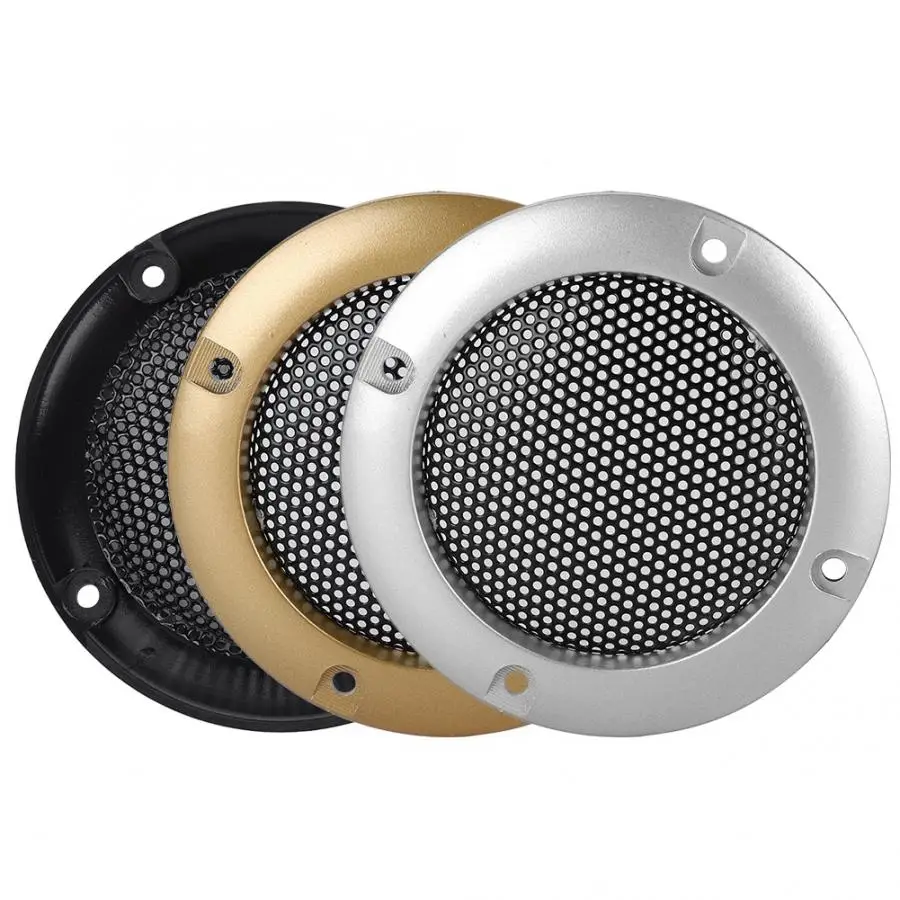 Динамик 2 дюйма декоративный стальной сетчатый круглый автомобильный динамик