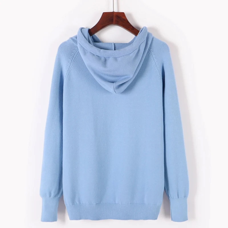 GIGOGOU осенне-зимний свитер женский длинный рукав вязаный пальто пуловеры оверсайз