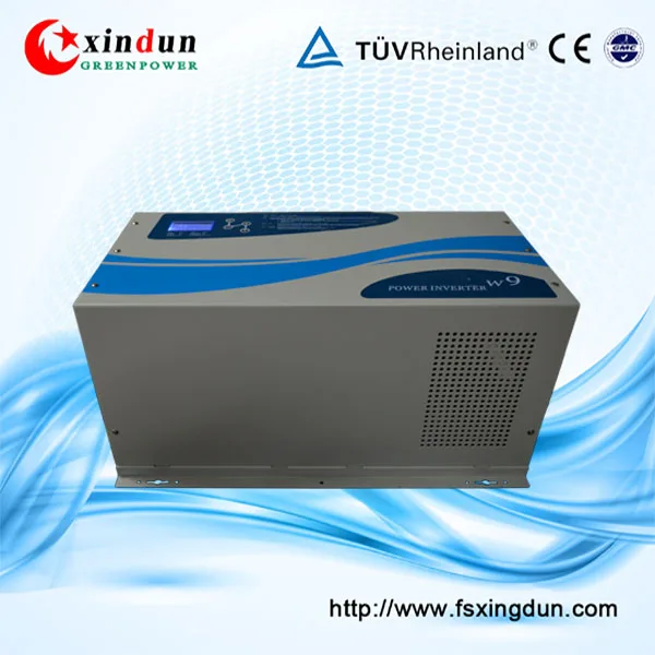 

Xindun Power W9 Series Off Grid 3KW Wall Mounted DC-AC Pure Sine Wave Solar Car Power inverter 12v 220v 5000w solar inverter