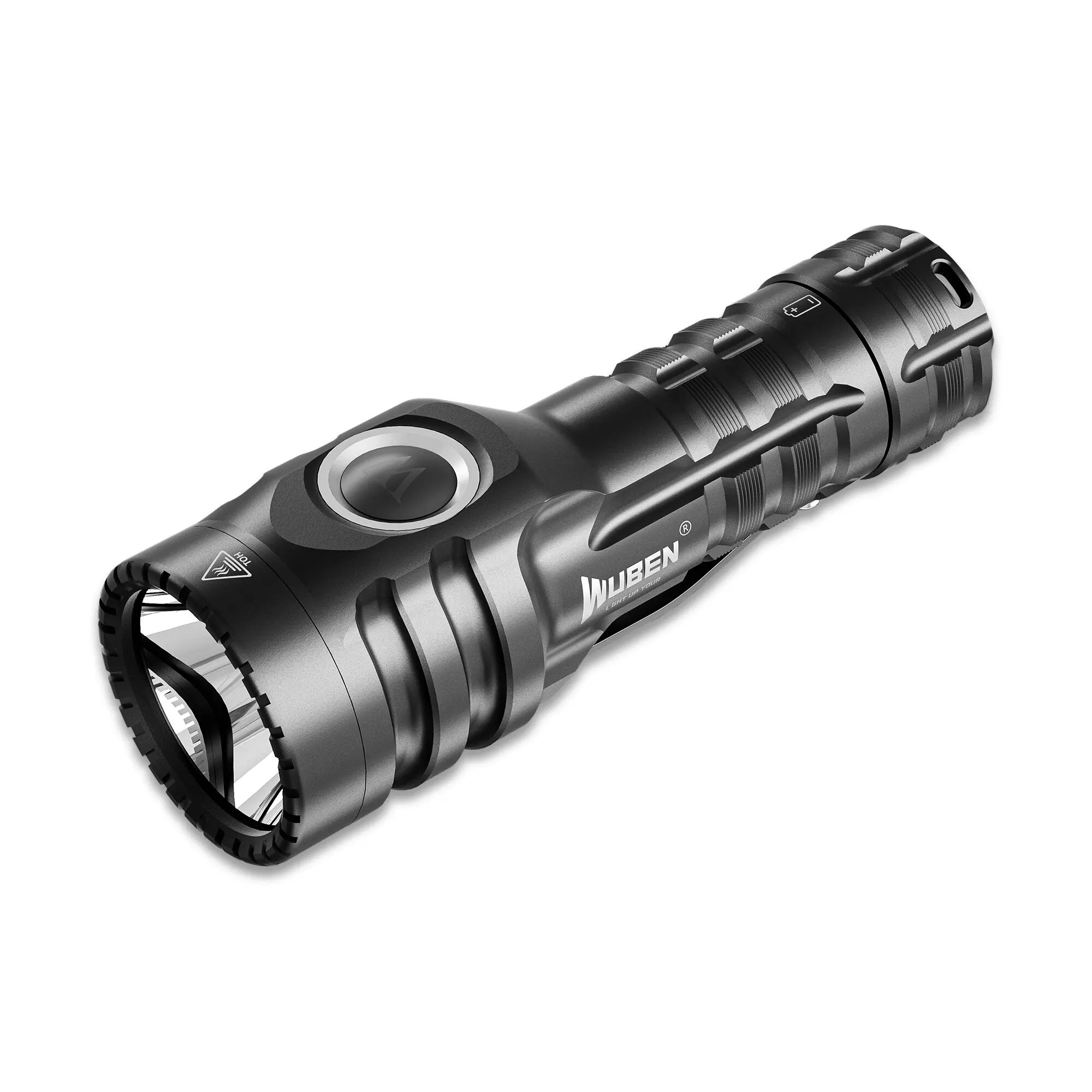 

E6 KW CSLPM1.TG 900LM Mini EDC Flashlight With 14500 Battery 410m 5 Modes Adjustable Mini Torch LED Clip Light Pocket Lamp