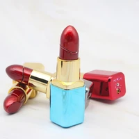 portable creative lipstick shape lighter butane smoking accessories cigarettes lighters womens and mens gifts