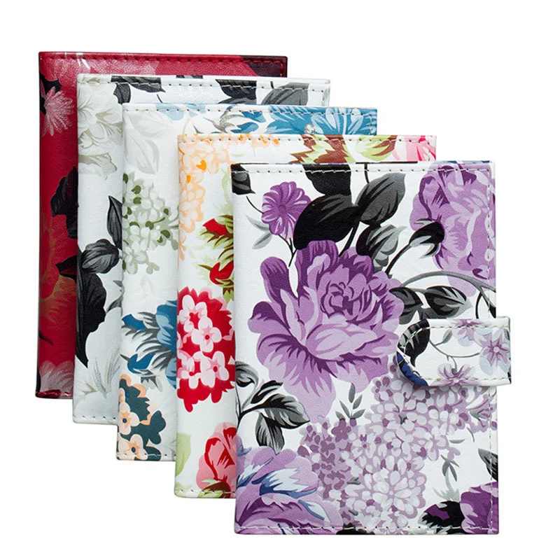 Чехол для паспорта из искусственной кожи женщин и мужчин водонепроницаемый