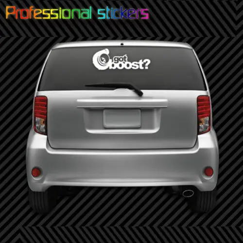 

Got Boost Windshield Vehicle Sticker Die Cut Decal Self Adhesive Vinyl Boost Stickers for Motos, Cars, Laptops, Phone