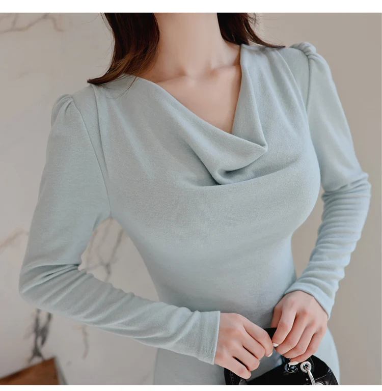 

2020 V-neck Blue Vestidos Ladies Sexy Fishtail Slim Bodycon Maxi Long Women's Dress