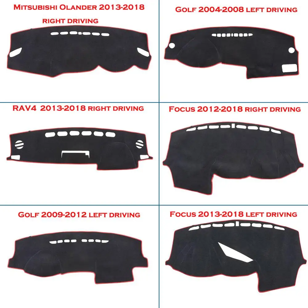 Чехол для приборной панели автомобиля Противоскользящий коврик защита от УФ