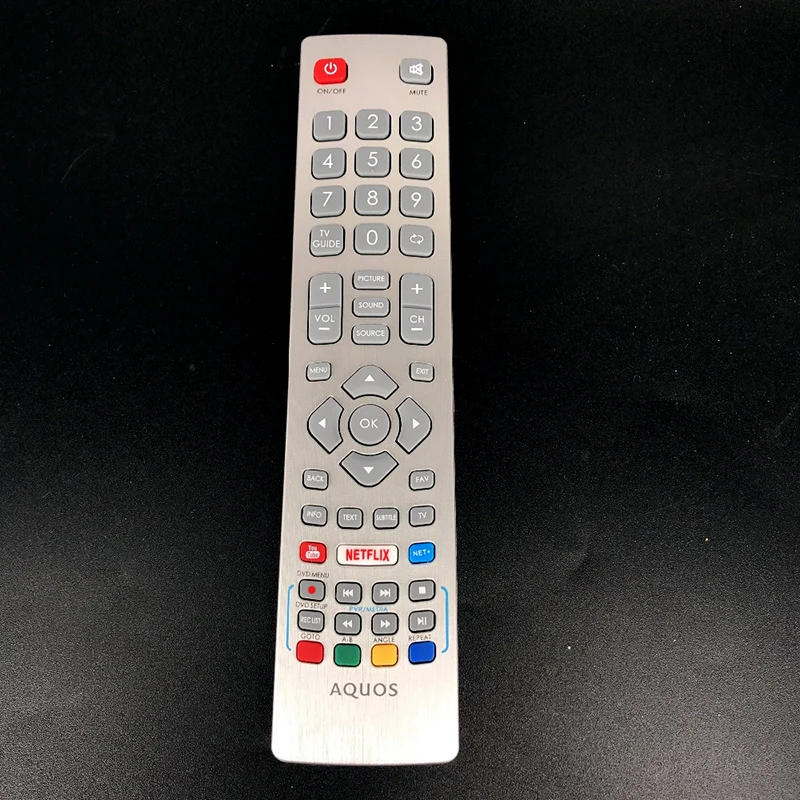 

Genuine for sharp aquos tv remote control DH1901091551 With YouTube NETFLIX telecomando tv