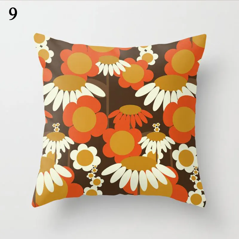 Наволочка с маргаритками автомобильный декор наволочка для дивана товары дома