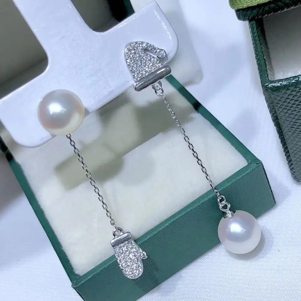 

Фурнитура для сережек из серебра 925 пробы, с камнями