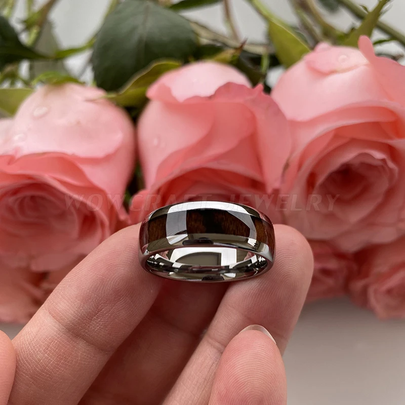 Кольцо из карбида вольфрама 8 мм для мужчин и женщин|Обручальные кольца| |